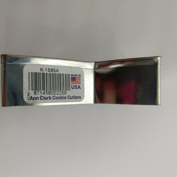 K Cookie Cutter Metal Fondant Cake Decorating Ann Clark K-15858A - Picture 2 of 6